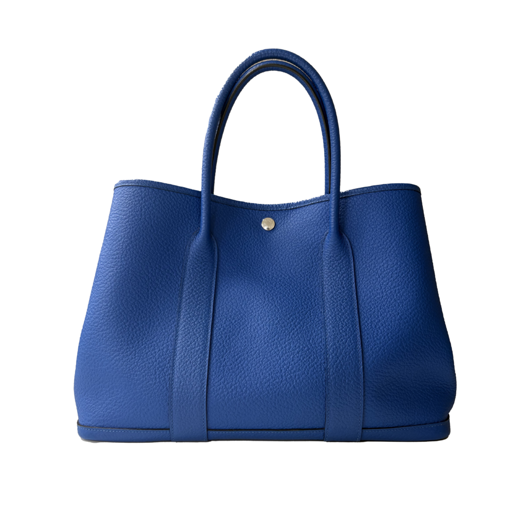 HERMES エルメス ガーデンパーティ36 C刻 ブルーイドラ